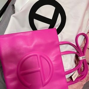 TELFAR Large Shopping Bag - Azalea